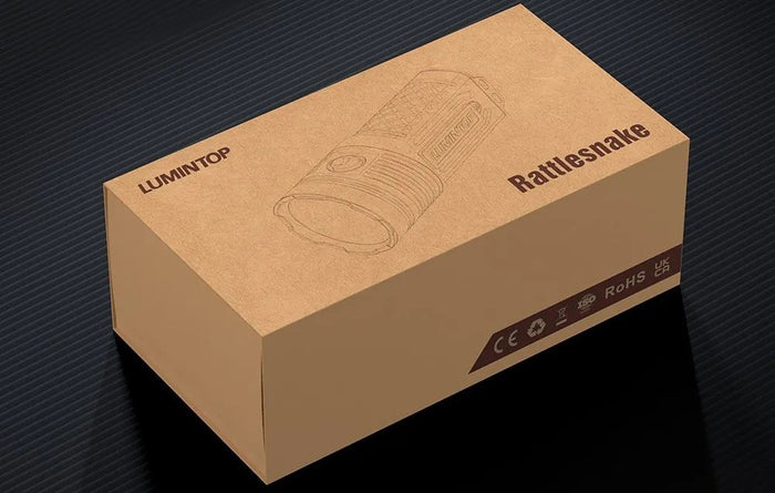 Super Bright Flashlight from Lumintop: The Rattlesnake