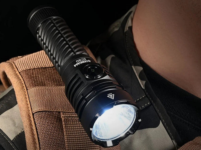 Acebeam Introduces EC90 long range flashlight 4300 lumens