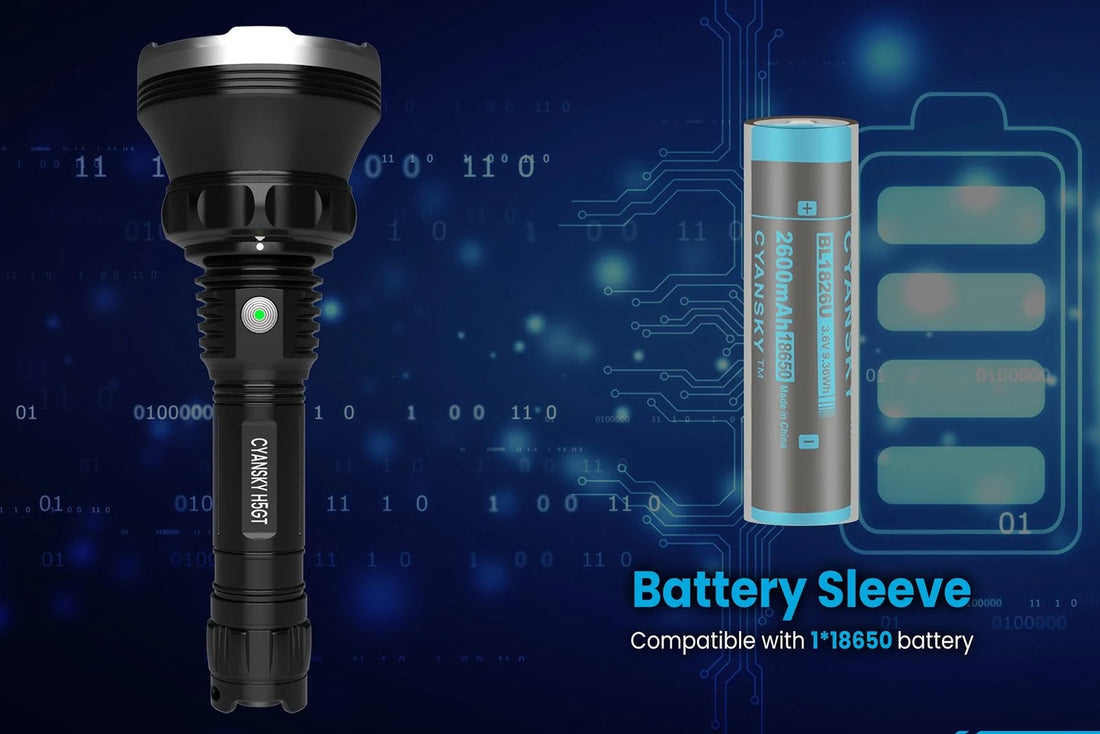 Cyansky Introduces New Super Long Range Multi-Colour Hunting Flashlight — H5GT