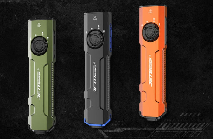 All-new Jetbeam E26 Kunai 3000 lumens upgraded Tactical EDC flashlight