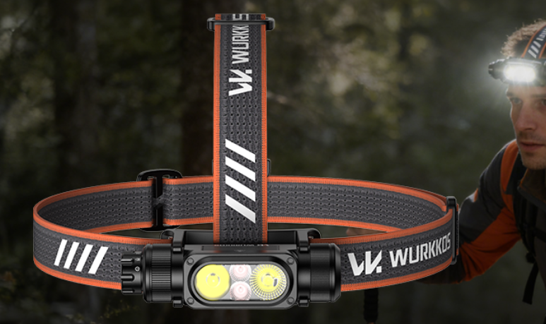 Wurkkos Release HD17 High Power 2500 Lumens Headlamp with long