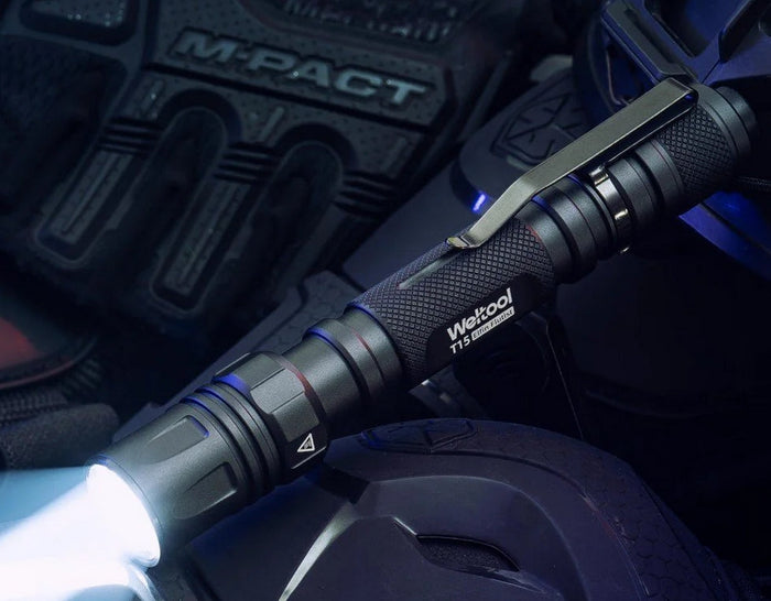 Weltool Introduces T15 Elfin Flutist compact tactical 1400 lumens flashlight