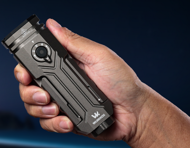 All-New Wurkkos HD02 Foldable 3200 Lumens Flashlight