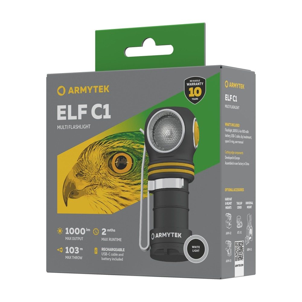 Armytek Elf C1 Mini Size Multi Flashlight