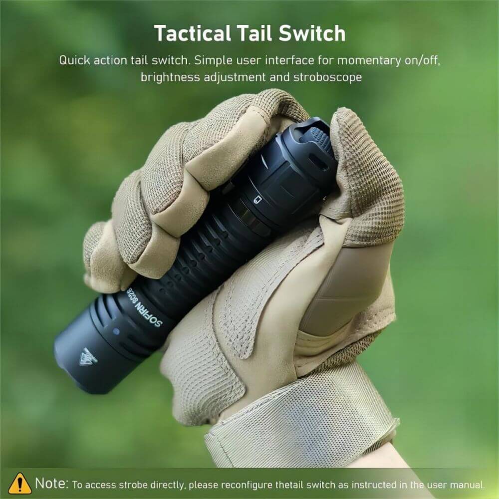 Sofirn SC28 2800 Lumen Taktische Taschenlampe