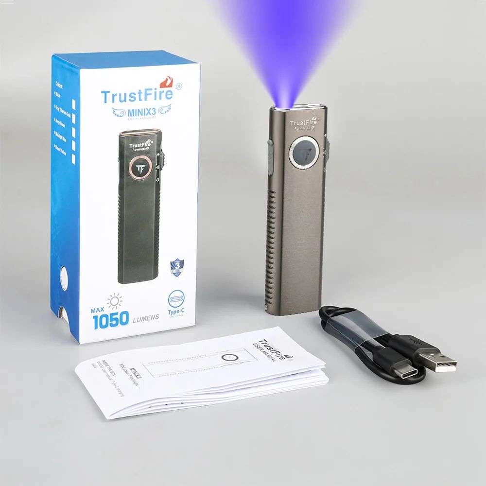 TrustFire Mini X3 Multifunktionale EDC-Taschenlampe