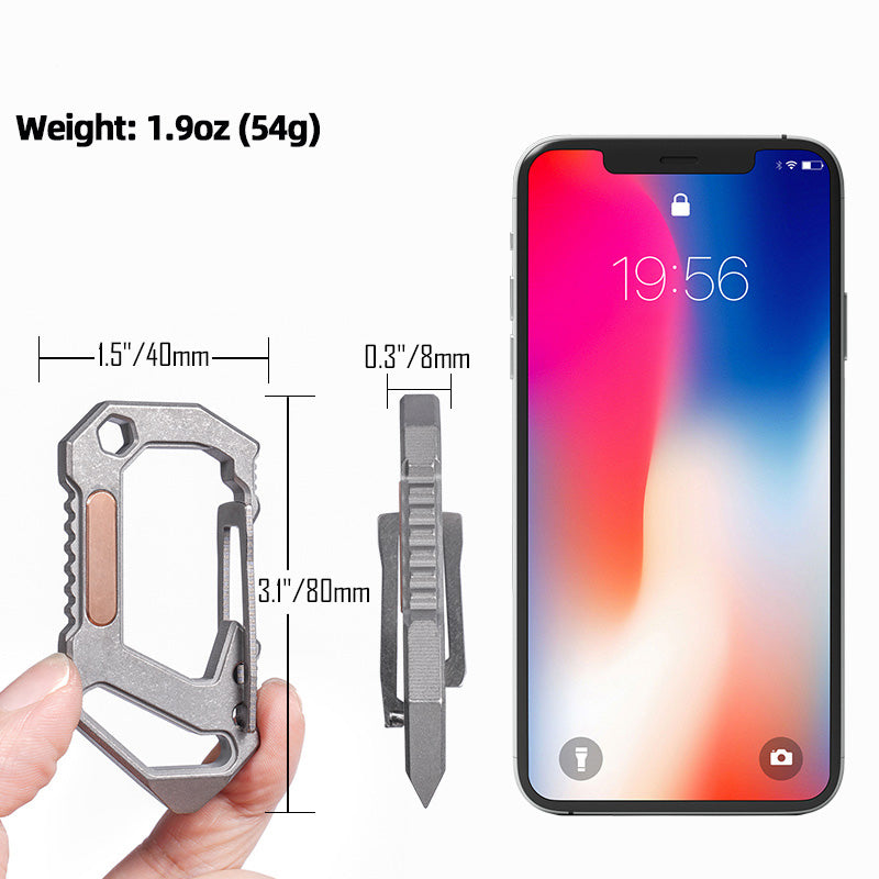 Cooyoo KeyUnity KU03 EDC 6 in 1 Multi-tool Camping Equipment