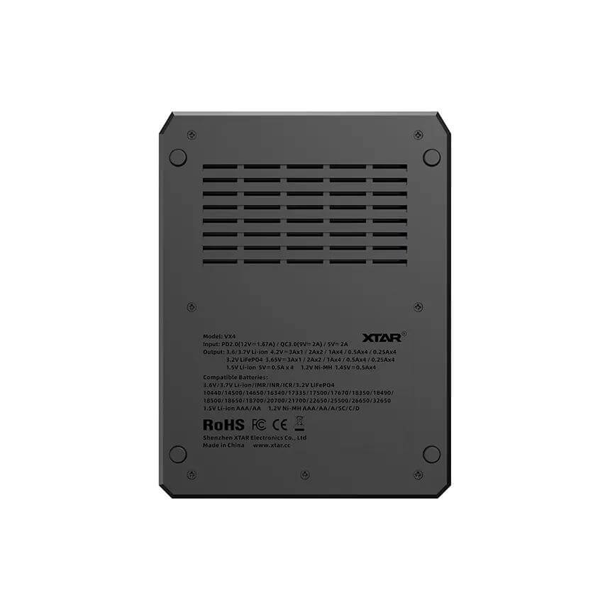 XTAR VX4 Visible Mixer Ni-MH Akkuladegerät