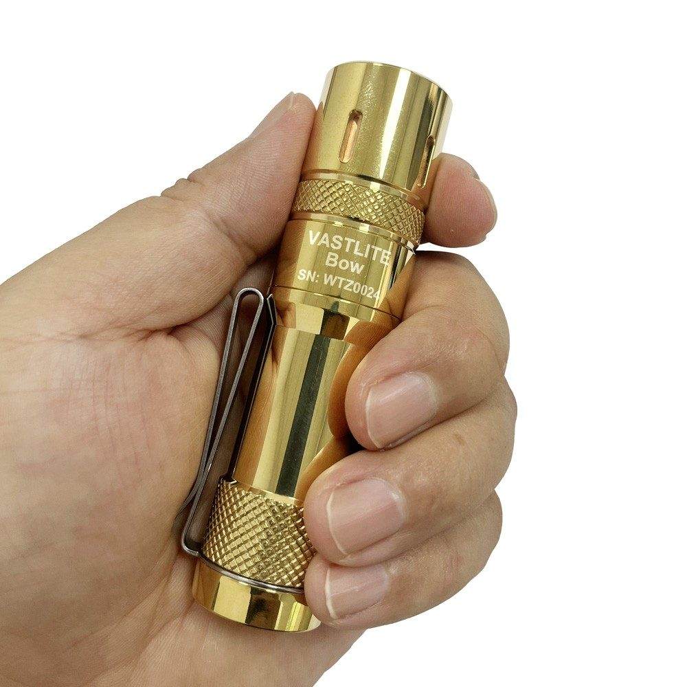 Vastlite Bow Brass LEP Flashlight