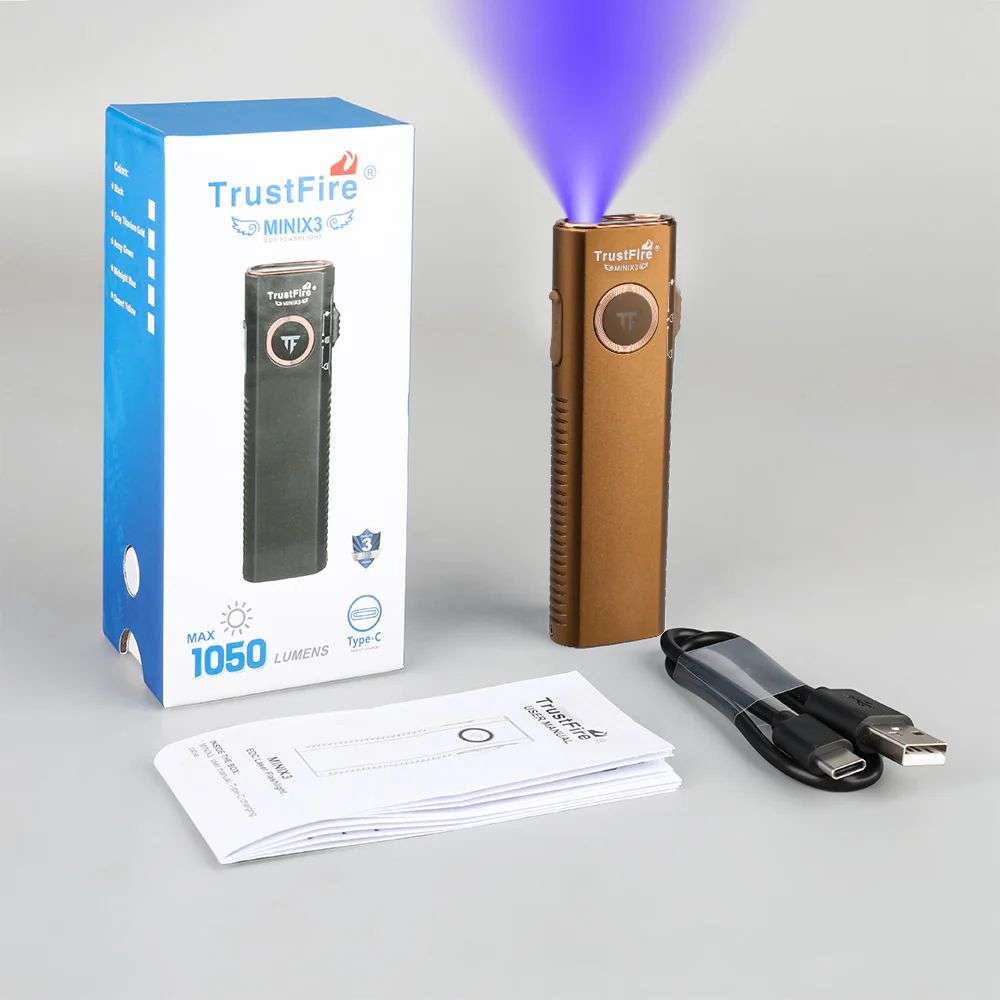 TrustFire Mini X3 Multifunktionale EDC-Taschenlampe