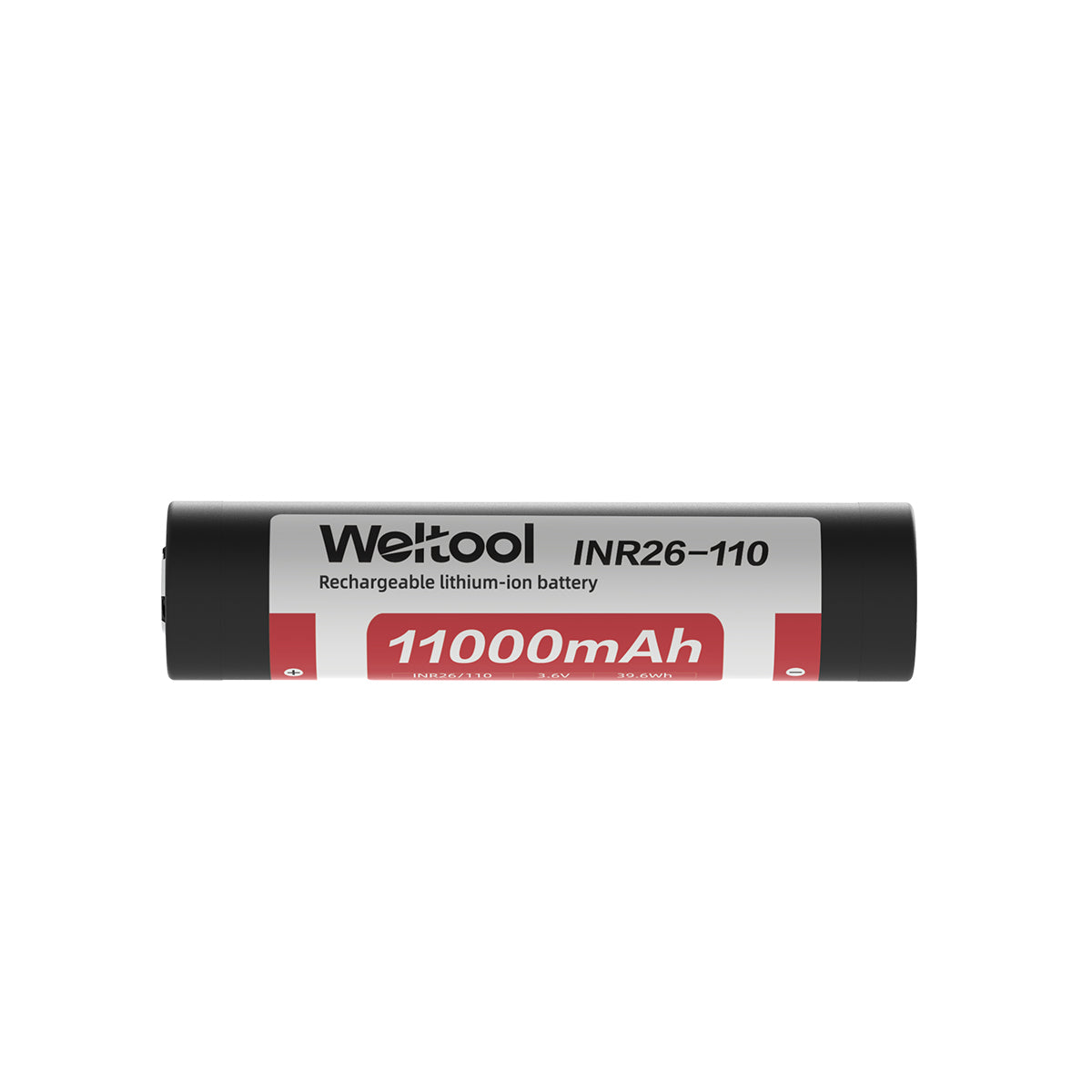 Weltool INR26-110 Full-tab lithium-ion battery 3.6V 11000mAh