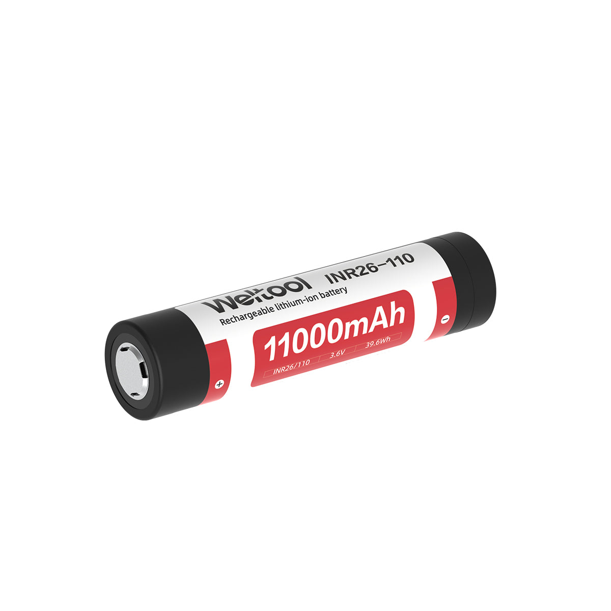 Weltool INR26-110 Full-tab lithium-ion battery 3.6V 11000mAh