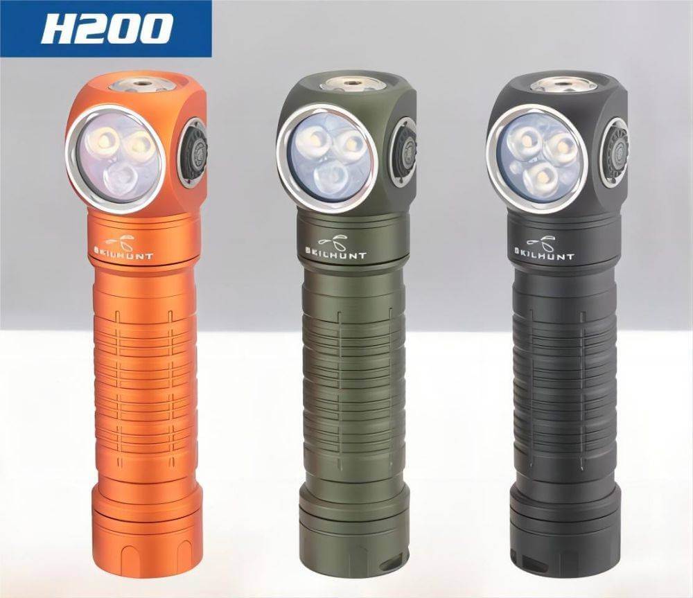 Skilhunt (Eskte) H200 18650 USB magnetic charging LED Headlamp