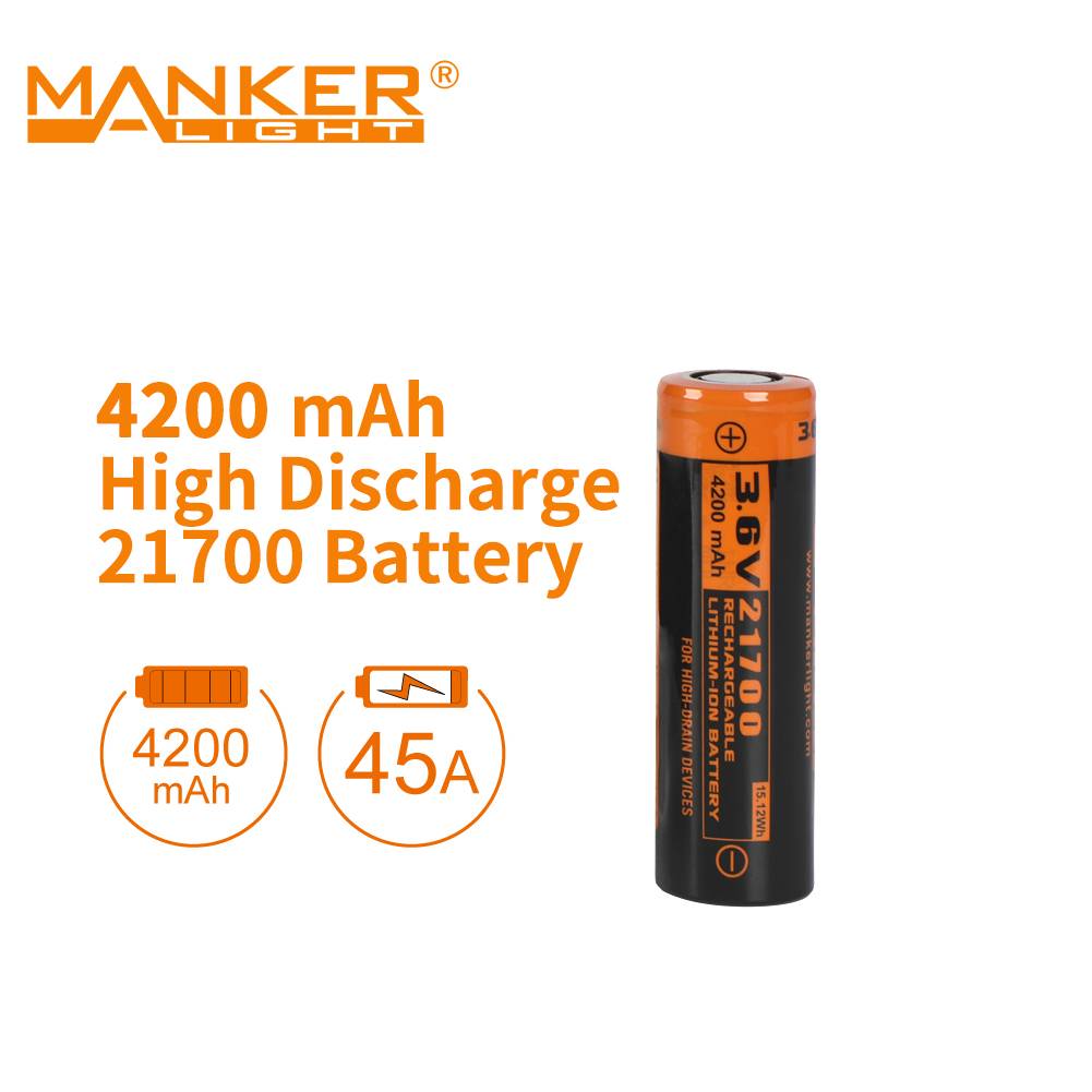 Geschützter 21700-Akku mit 4200 mAh