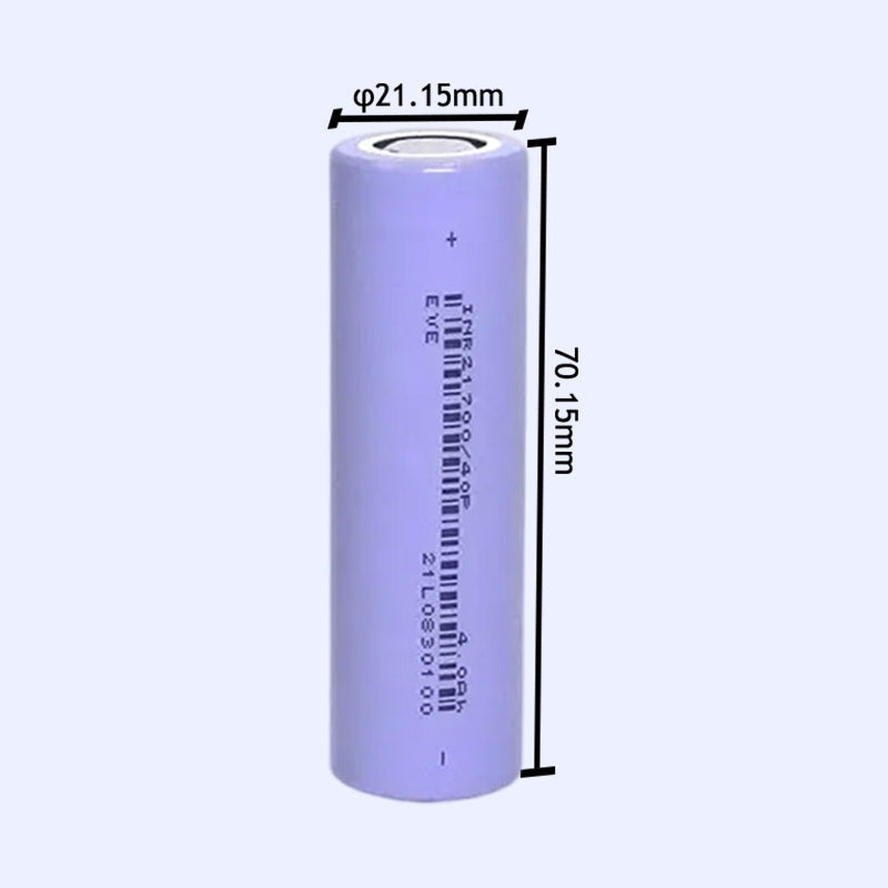 EVE 21700 40P Rechargeable Lithium Ion Battery