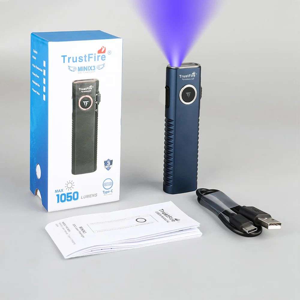 TrustFire Mini X3 Multifunktionale EDC-Taschenlampe