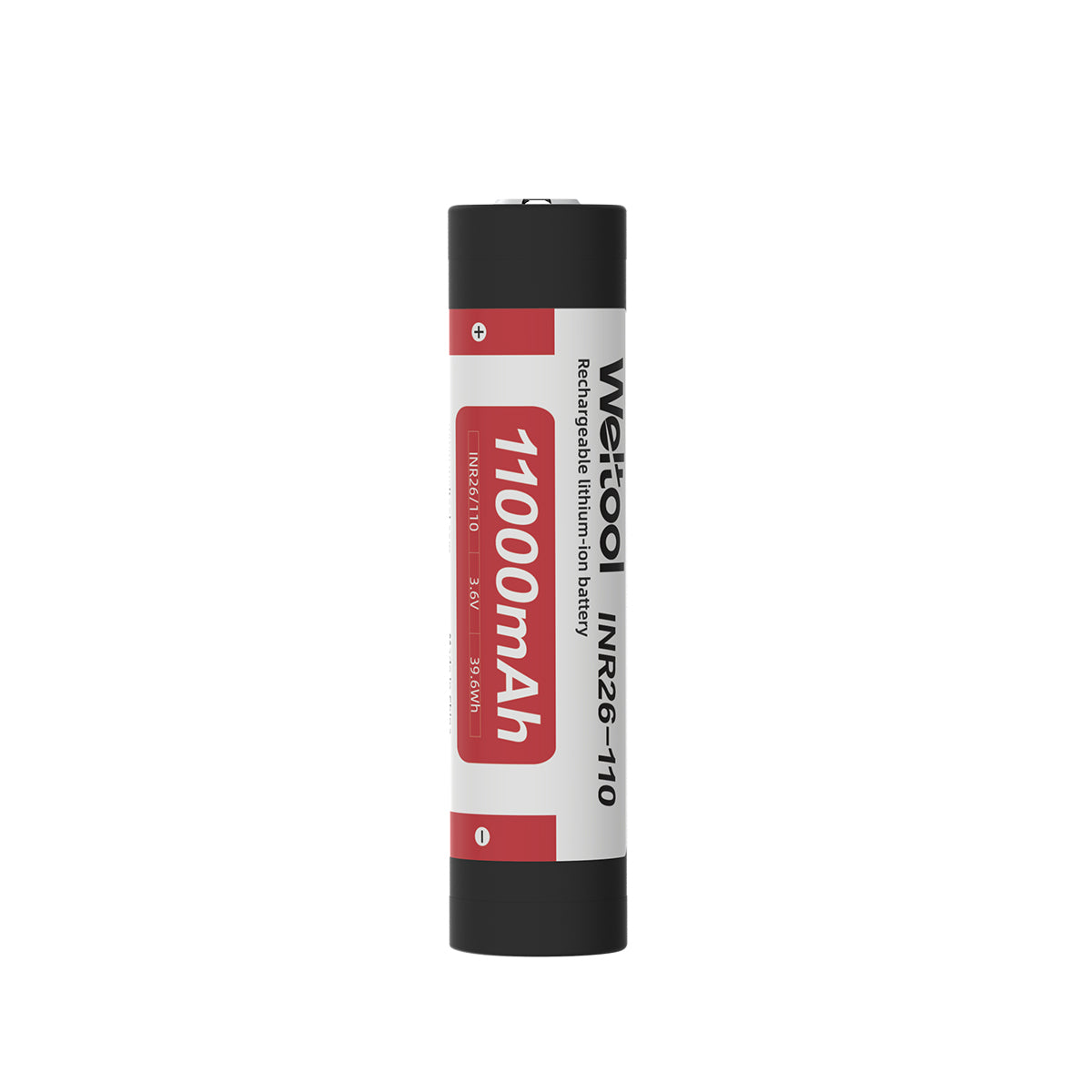 Weltool INR26-110 Full-tab lithium-ion battery 3.6V 11000mAh