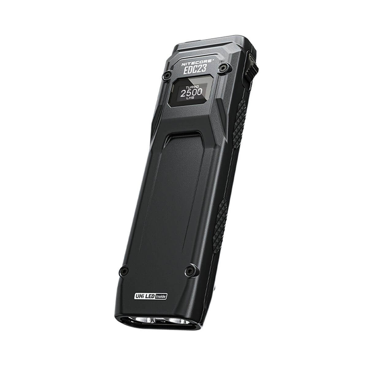 amazon rechargeable flashlight slim Nitecore EDC23