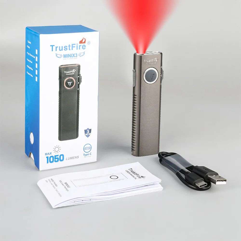 TrustFire Mini X3 Multifunktionale EDC-Taschenlampe