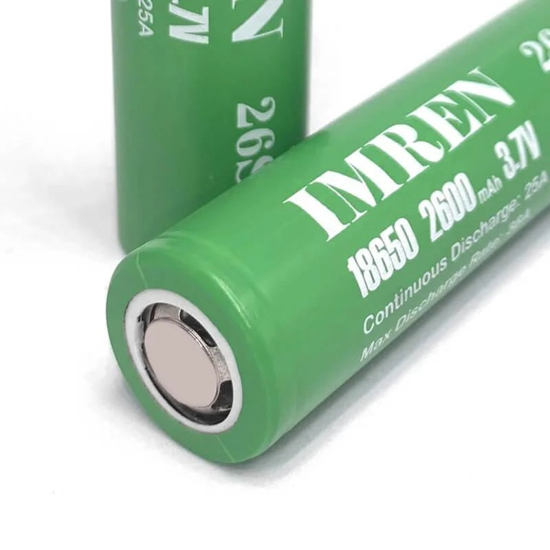 IMREN 26S 18650 2600mAh 25A Rechargeable Lithium Battery