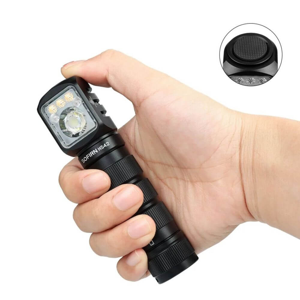 SOFIRN HS42 2100 Lumen Scheinwerfer & Flutlicht-Stirnlampe