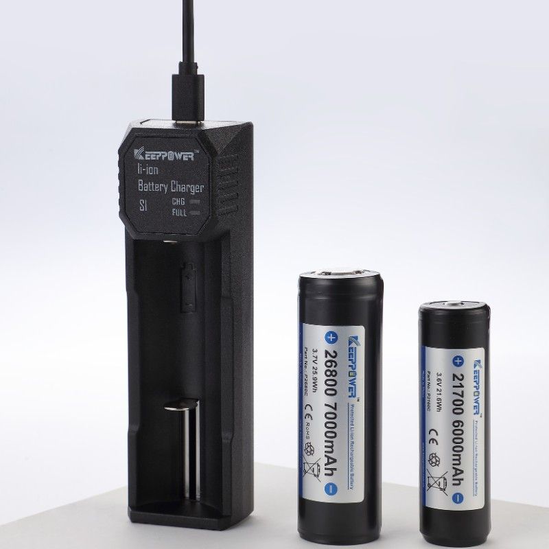 Keeppower S1 Li-ion Rechargeable Battery Charger
