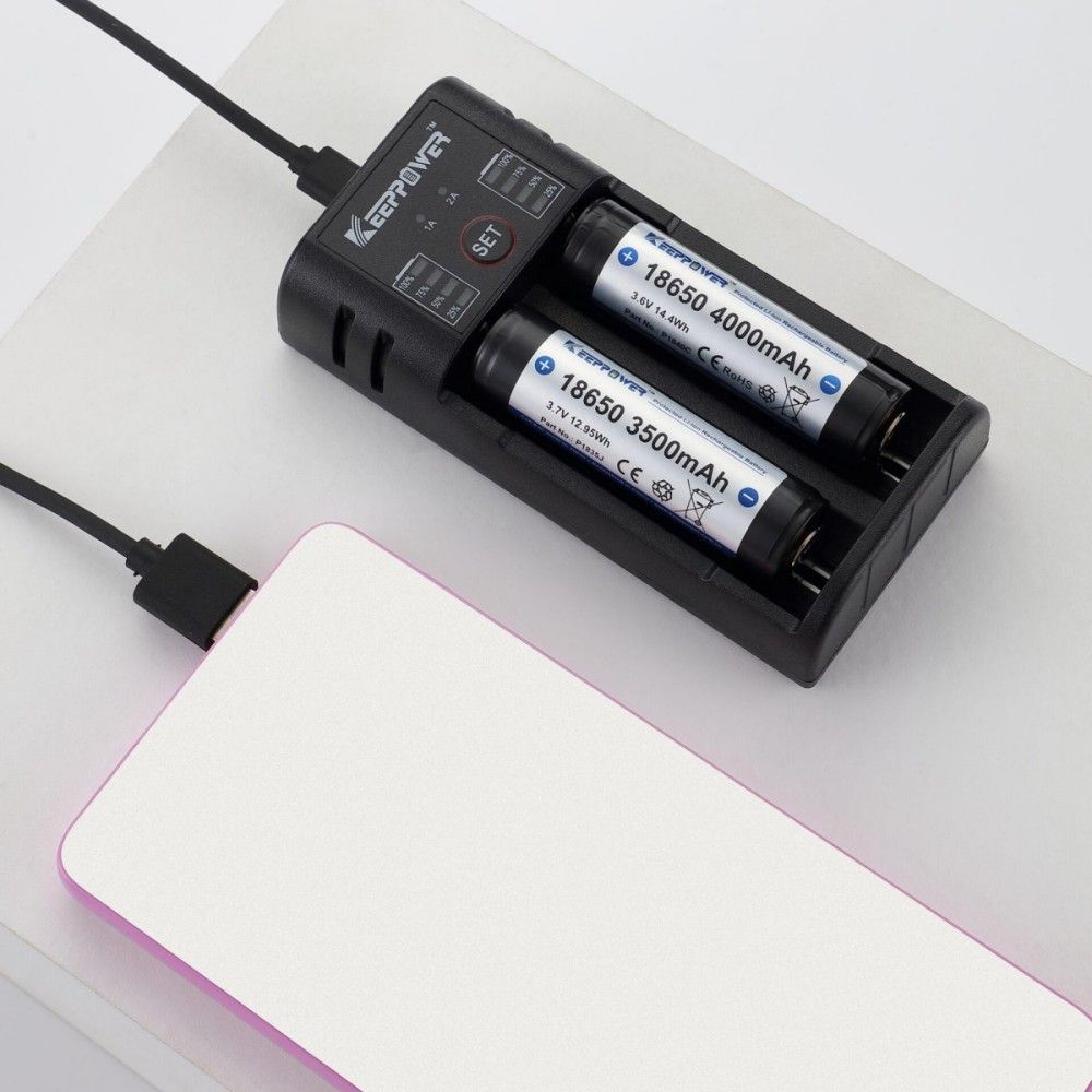 Keeppower K2 Li-Ionen-Akku