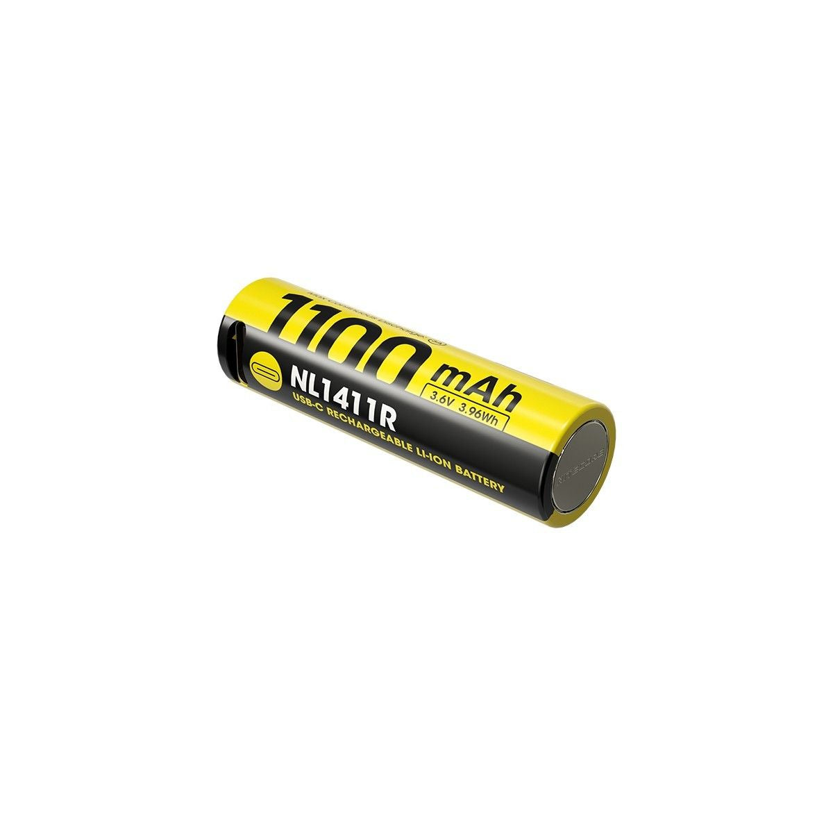 Nitecore NL1411R 1100mAh USB-C Rechargeable 14500 Battery