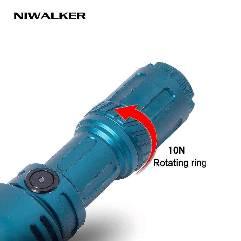 Niwalker N50S Long Range Compact EDC Flashlight