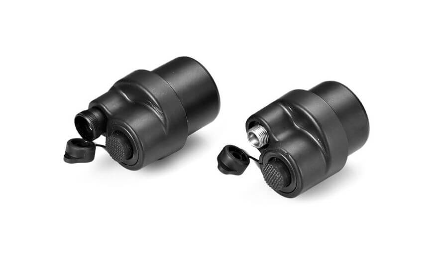 Wolf Eyes 6HA Dual-Switch Tailcap with Removable Tapeswitch