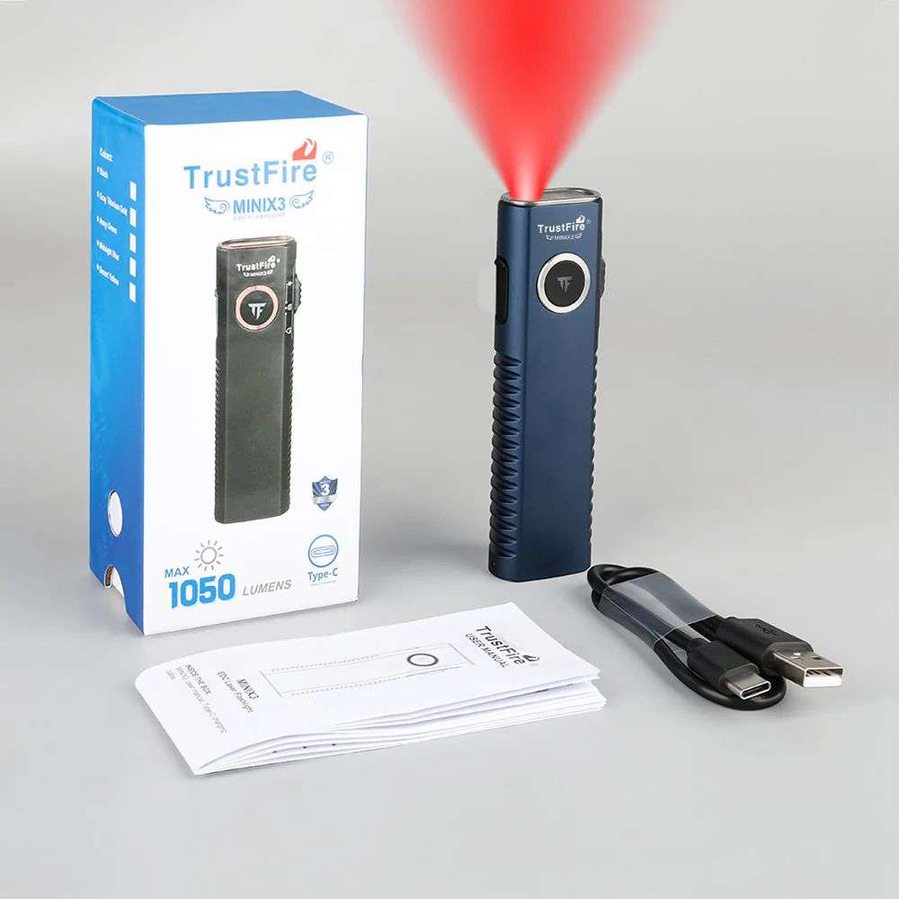 TrustFire Mini X3 Multifunktionale EDC-Taschenlampe