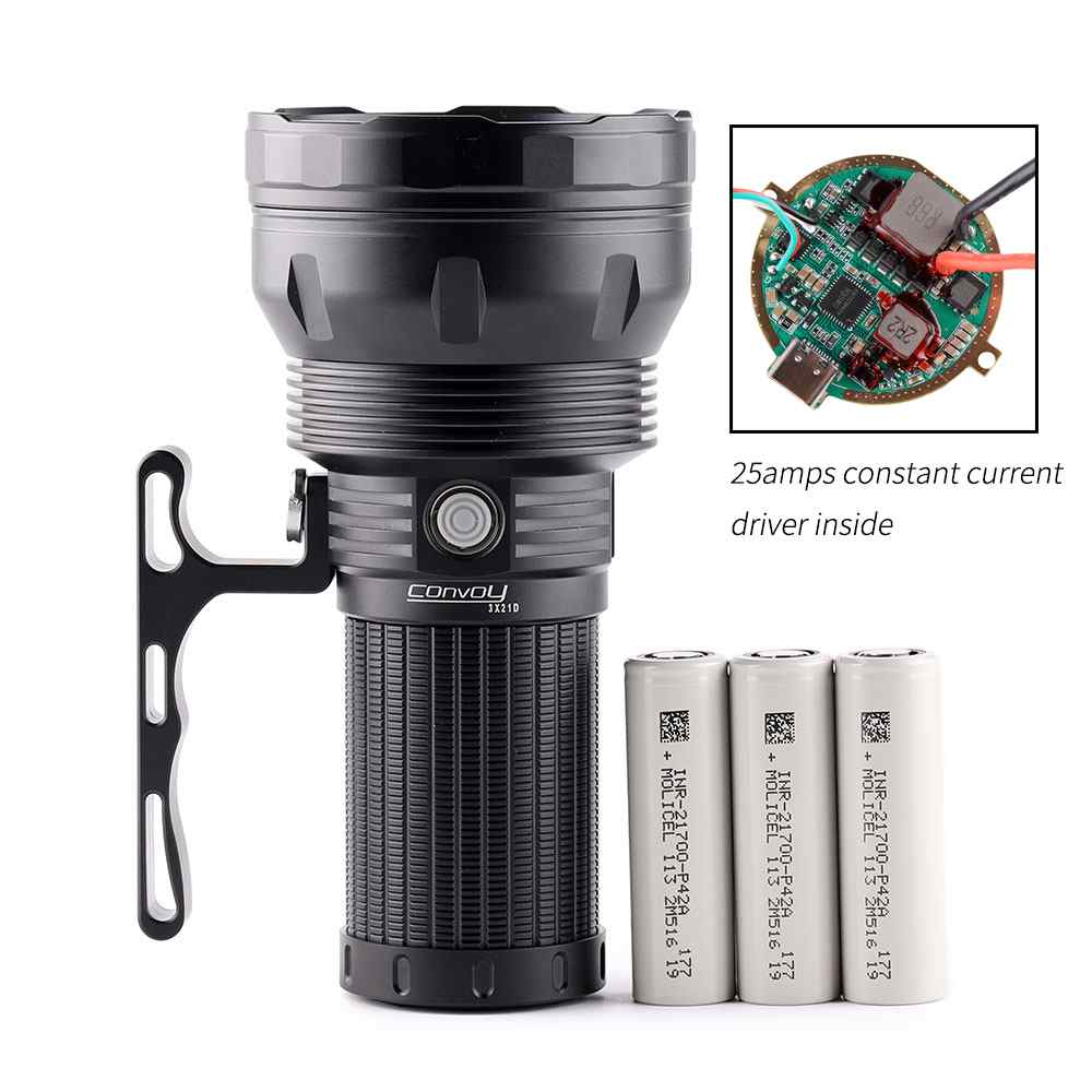 Convoy 3X21D SBT90.2 7000lm flashlight