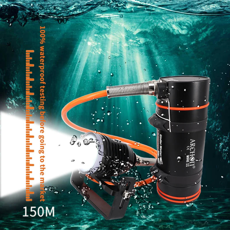 ARCHON DH40 II 6500K Large diving lights