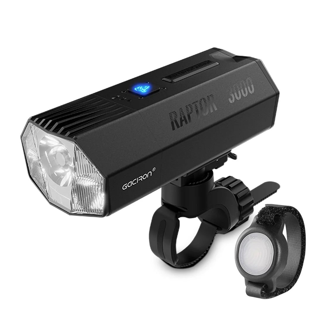 Gaciron RAPTOR-3000 Ultra High Lumen Bike Front Light – flashlightgo