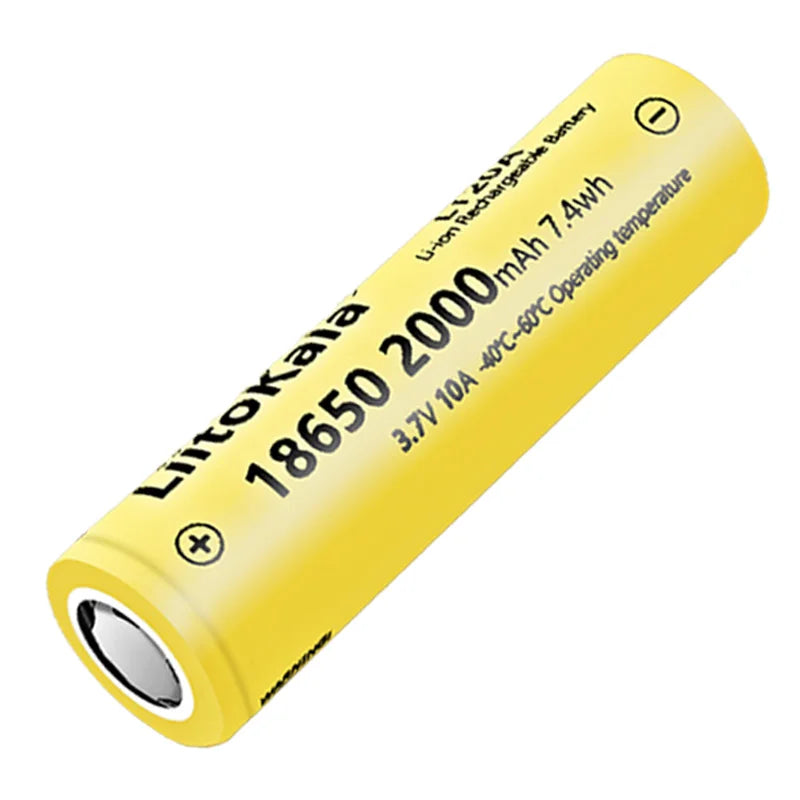 LiitoKala LT20A 18650 2000mAh 10A Rechargeable Battery