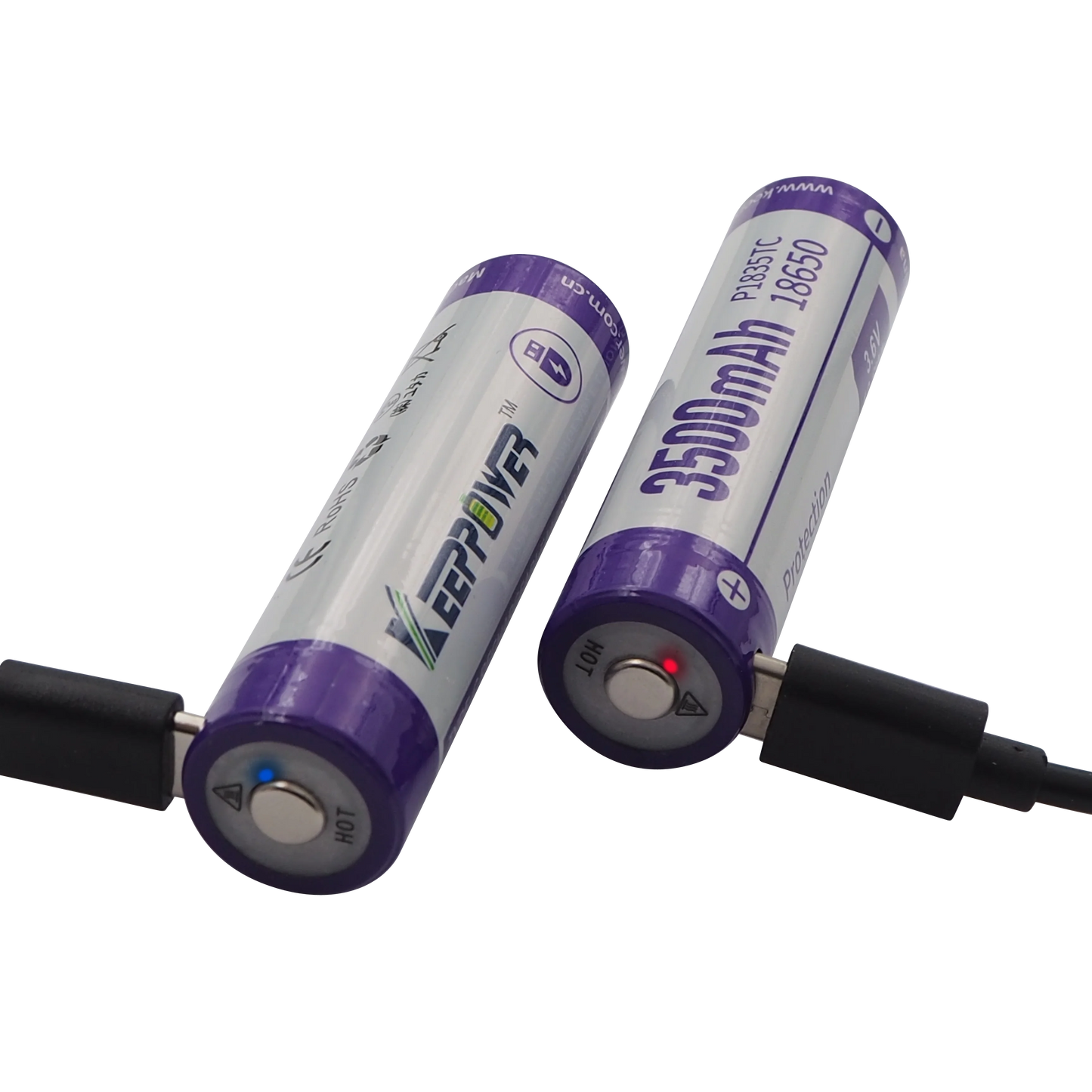 Keeppower P1835TC TYPE-C USB 18650 Li-ion Battery