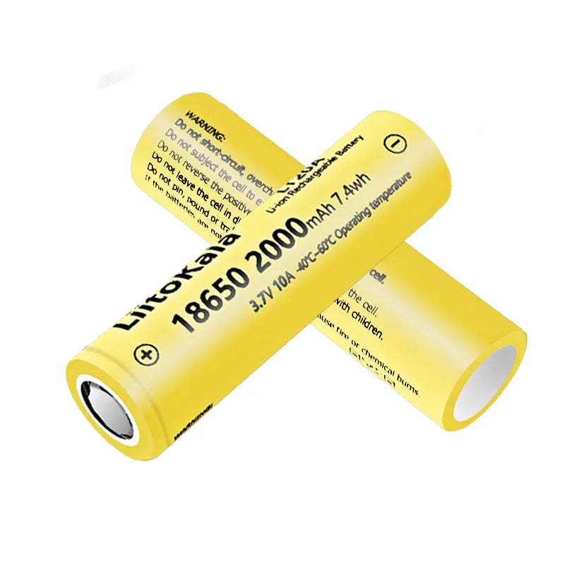 LiitoKala LT20A 18650 2000mAh 10A Rechargeable Battery