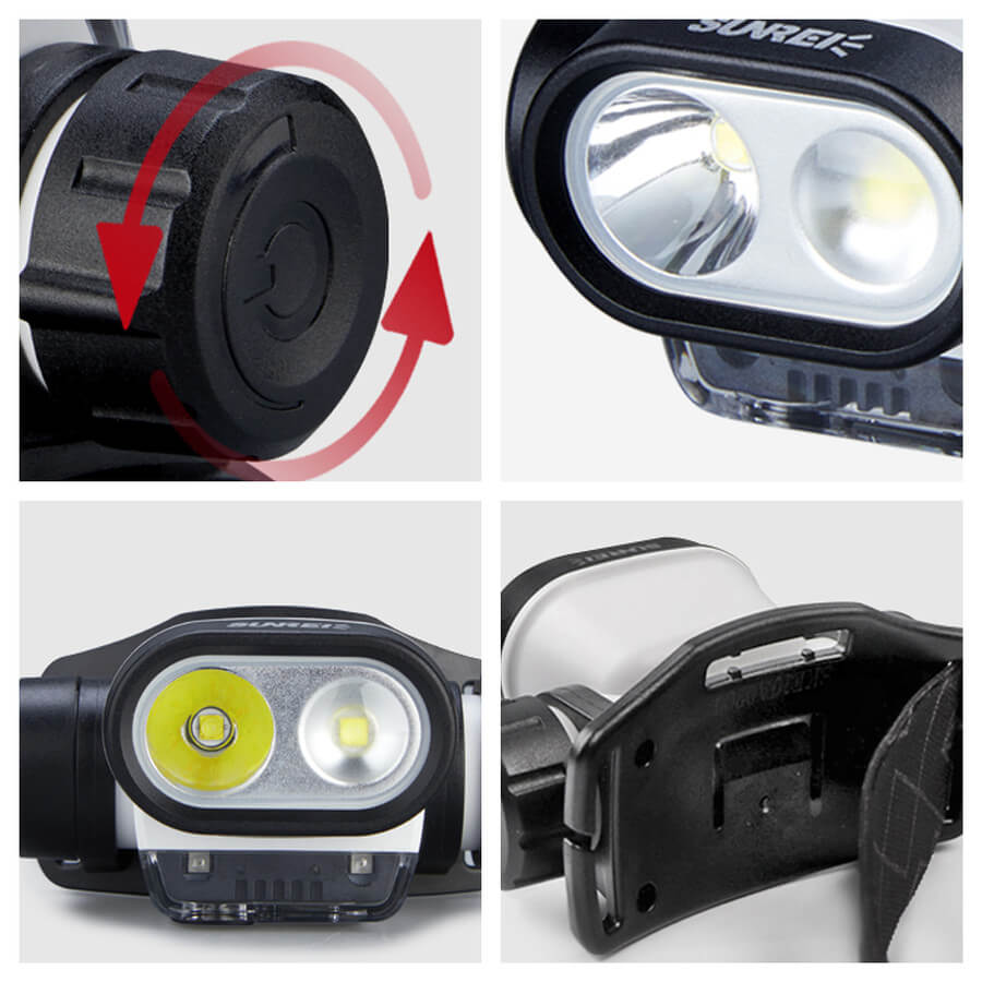 Sunrei MUYE 3 Induction Style 570lm Headlamp