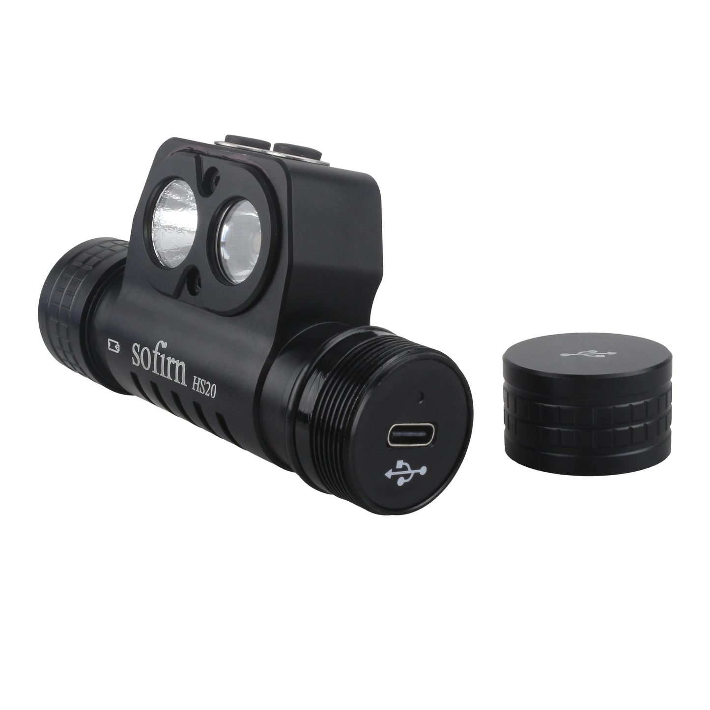 Sofirn HS20 USB C wiederaufladbare Stirnlampe