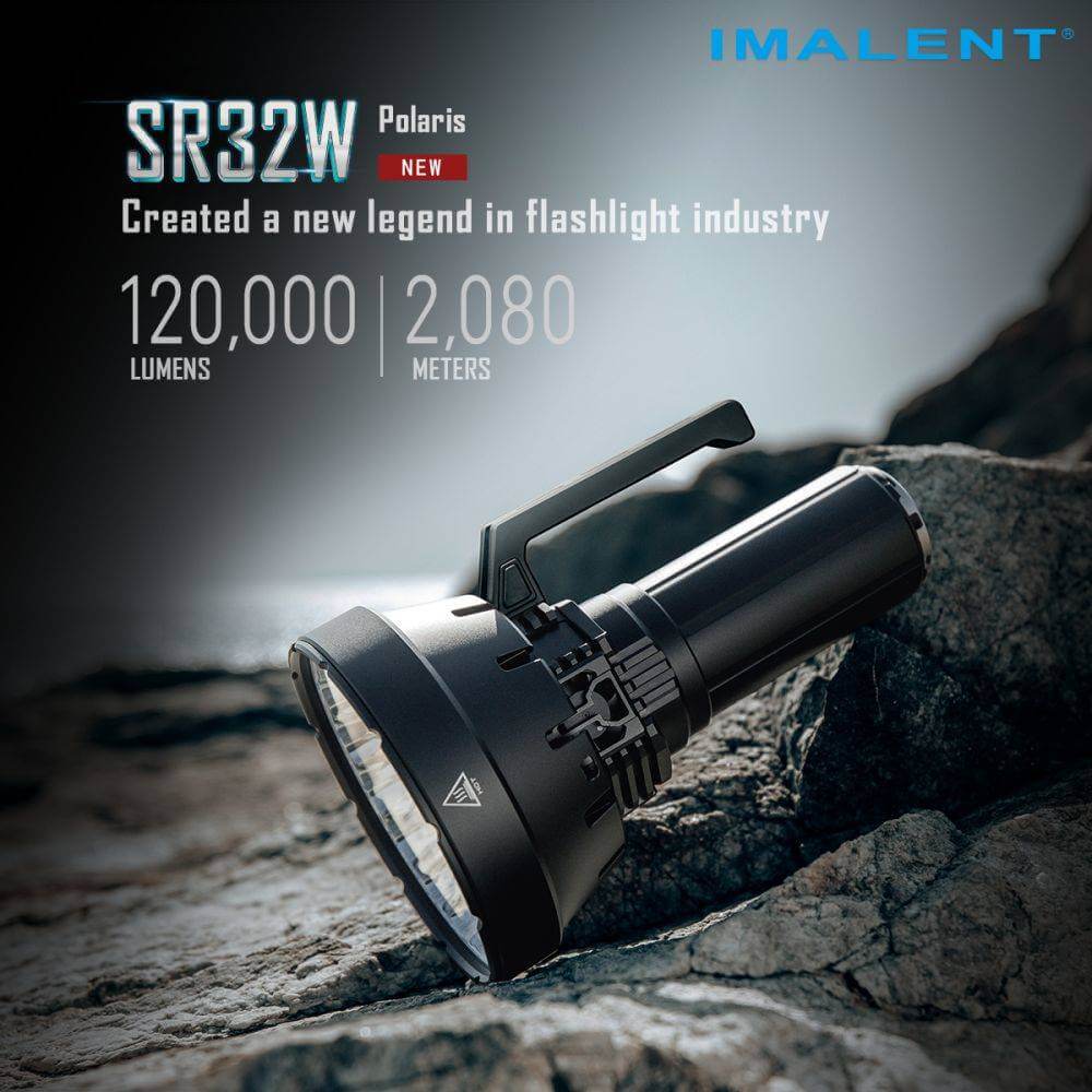 Imalent SR32 120000 Lumen Super Bright Flashlight – flashlightgo