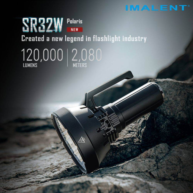 Imalent SR32 120000 Lumen Super Bright Flashlight