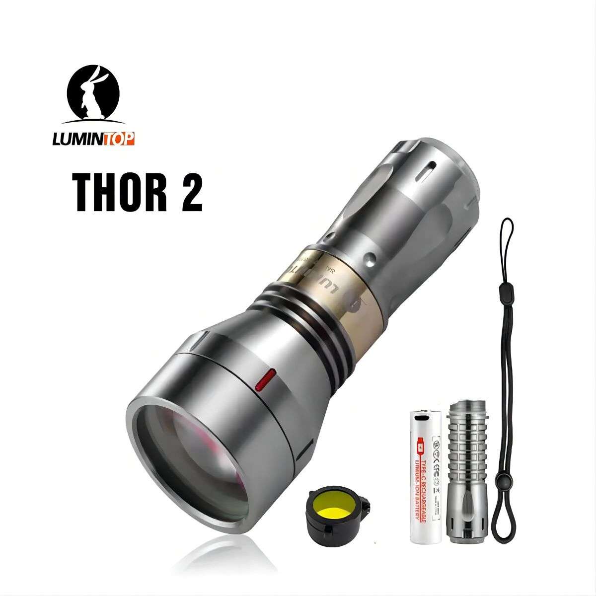 Lumintop THOR II Titanium Pocket LEP Taschenlampe