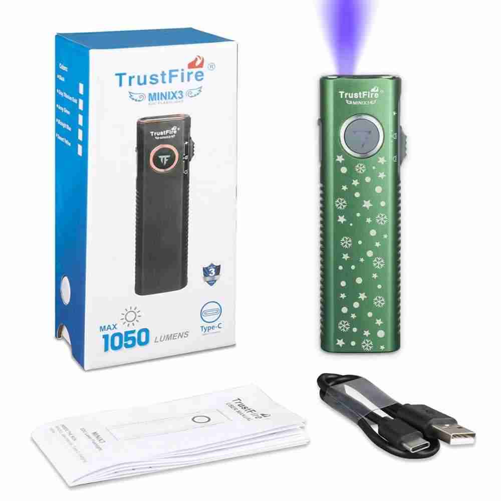 TrustFire Mini X3 Multifunktionale EDC-Taschenlampe