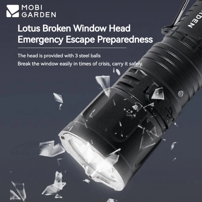 MOBI GARDEN Zero Shadow Camping-Taschenlampe