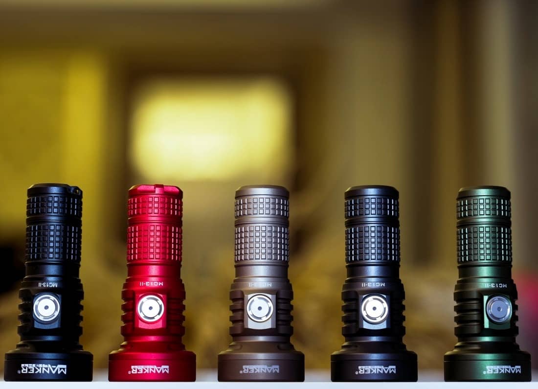 Mankerlight MC13 II 2000 Lumen SFT40 LED-Taschenlampe