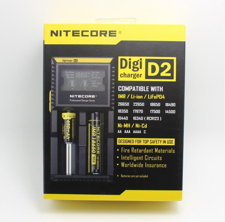 Nitecore D2 Digicharger Universalladegerät
