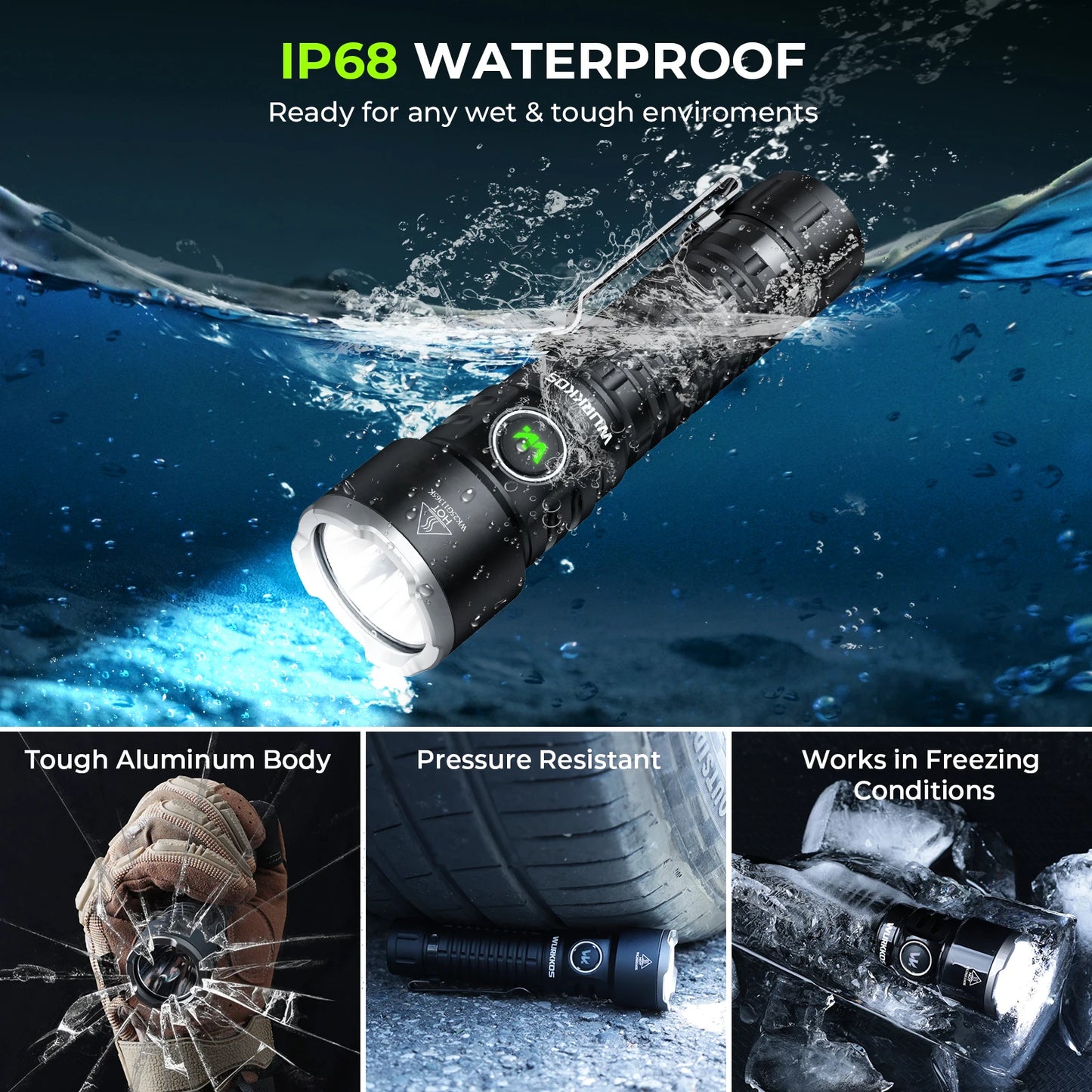 Wurkkos TS28 High-Performance Flashlight
