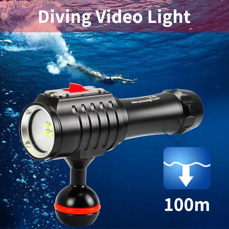 ARCHON S14V 5000K Scuba diving video light