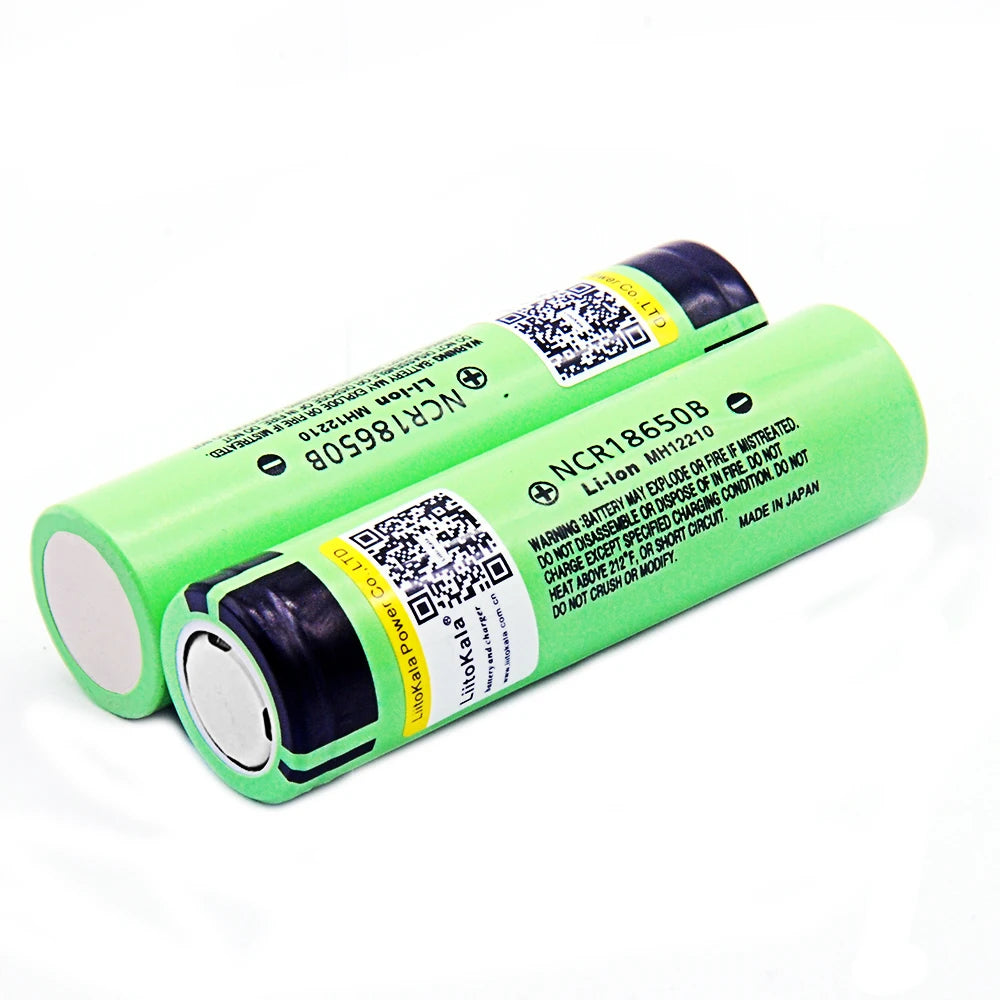 LiitoKala 34B NCR18650B 18650 Lithium Rechargeable Battery