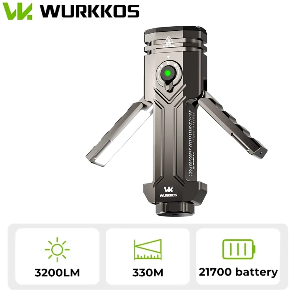 Wurkkos HD02 LED Portable Camping Light – flashlightgo
